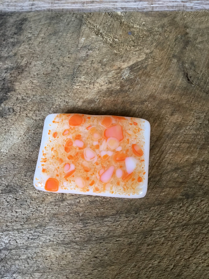 Orange Stone Belt Buckle