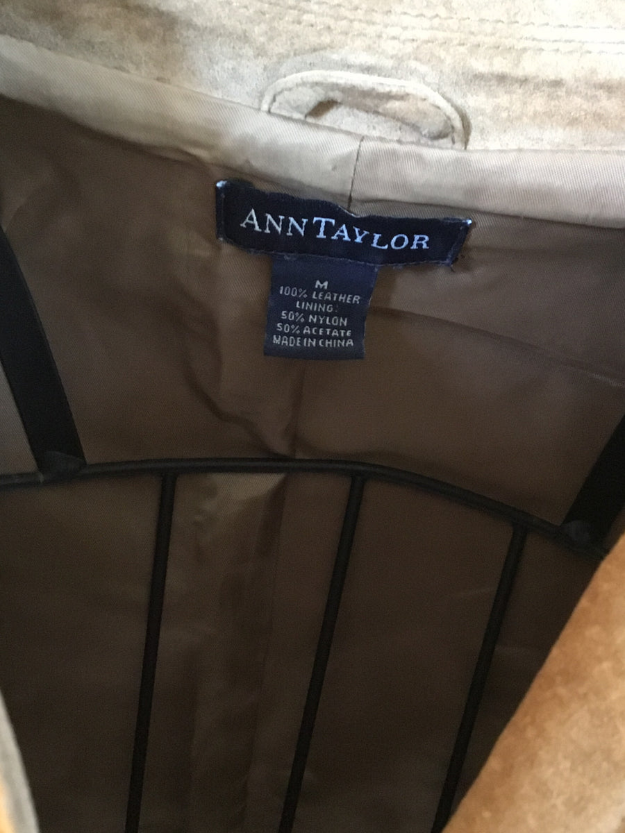 Ann Taylor Suede Jacket