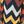 Coveted Clothing Chevron Dress