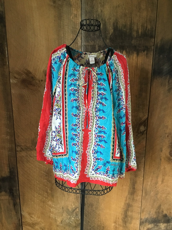 Sundance Peasant Bandana Top