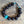 Black Turquoise Beaded Bracelet