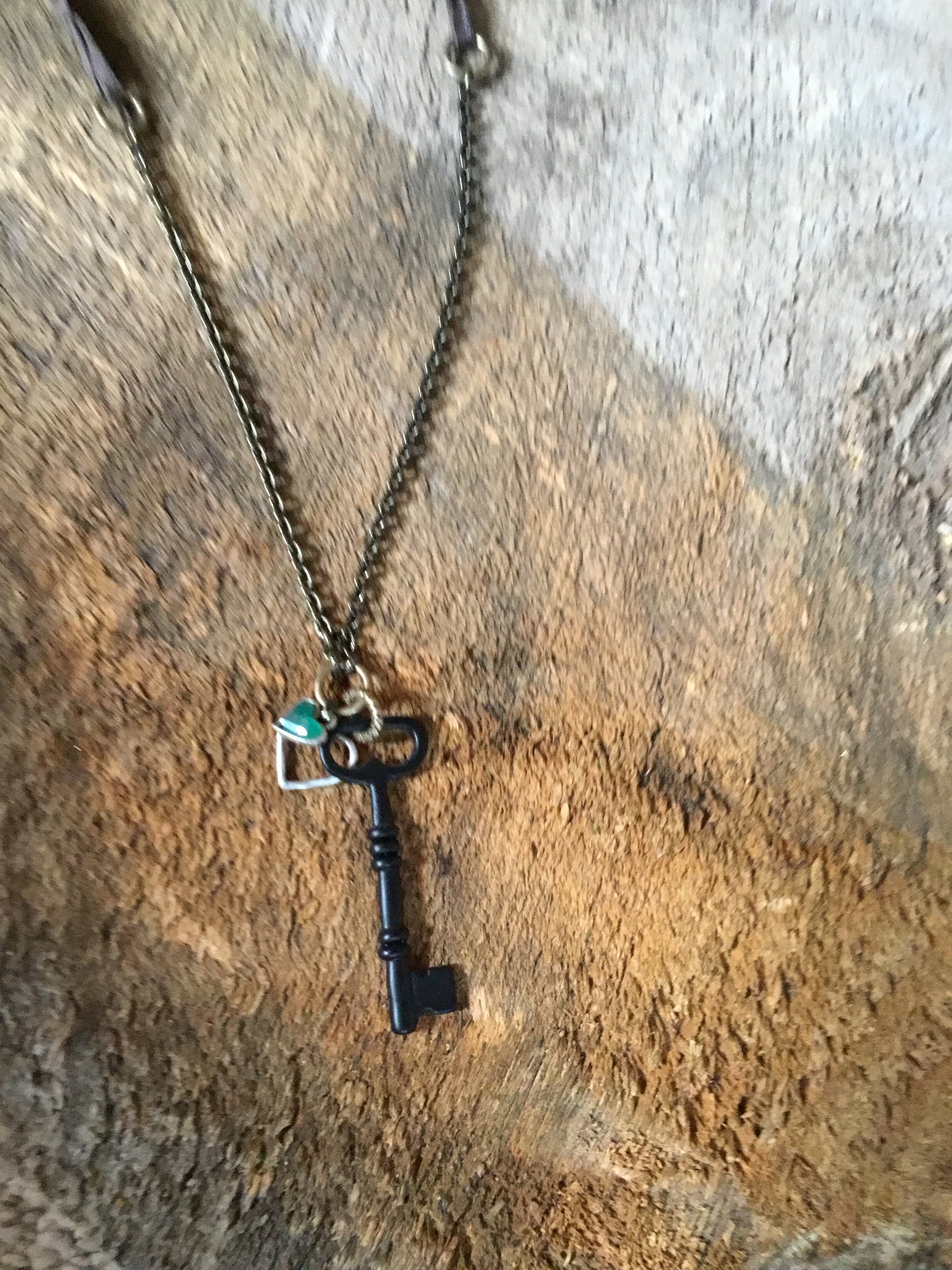 Lucky Brand Key Necklace – BOHO thrift shop
