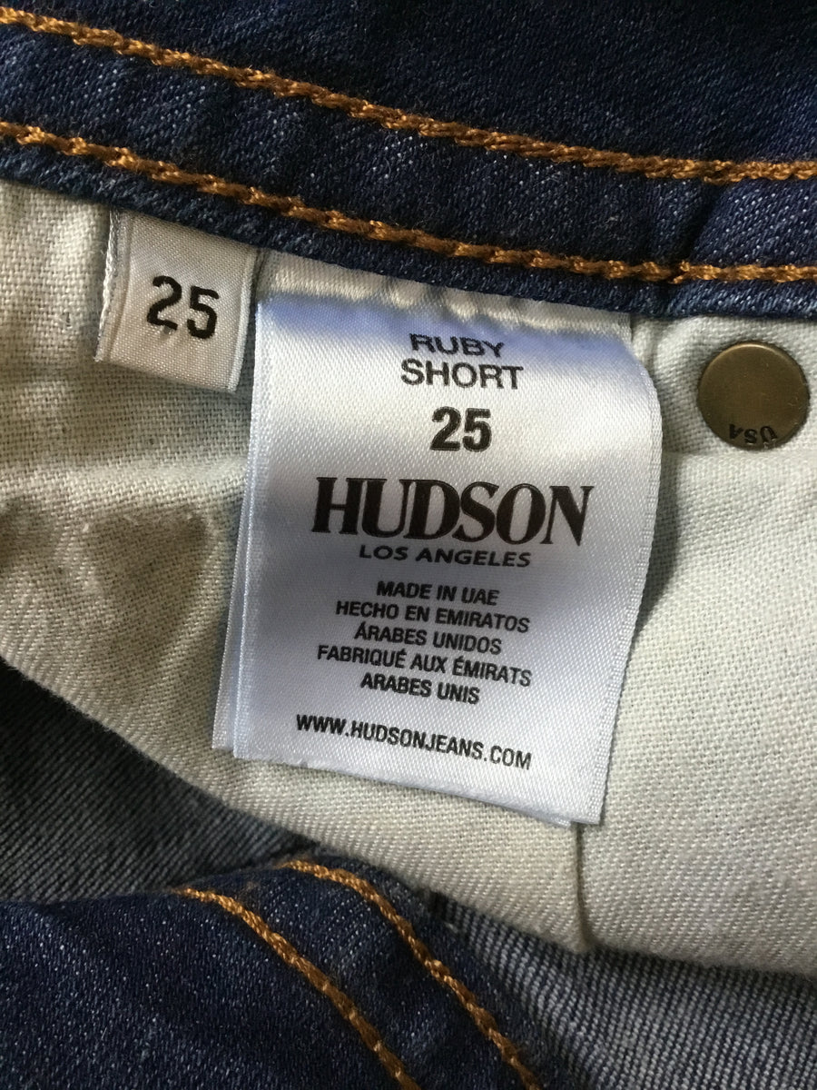 Hudson Ruby Distressed Shorts