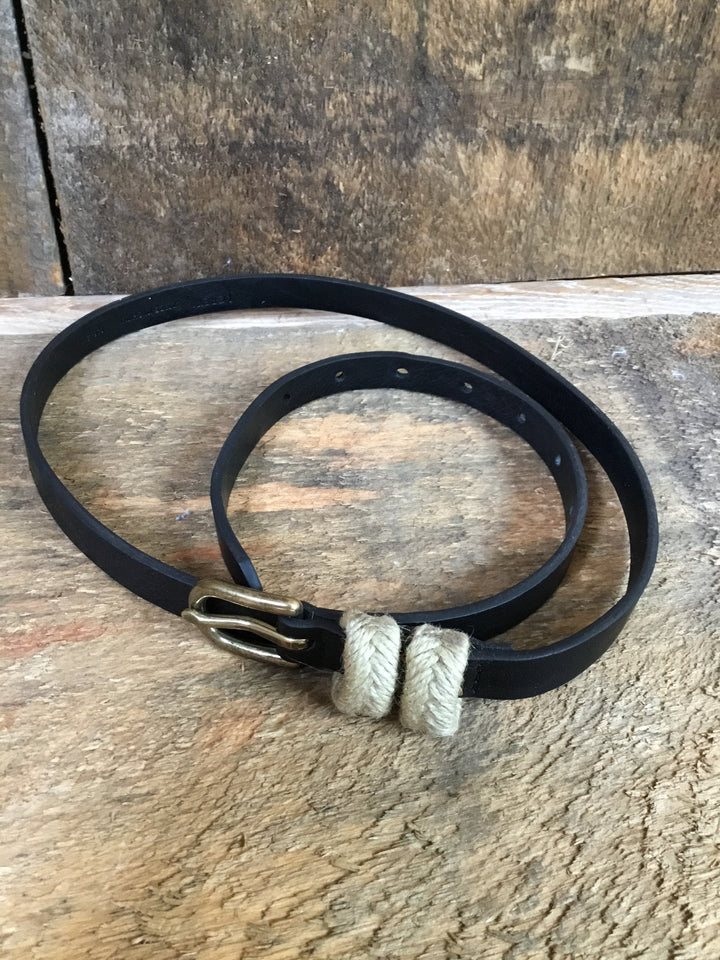 J.Crew Black Belt