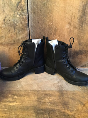 Madden Girl Military Combat Boots