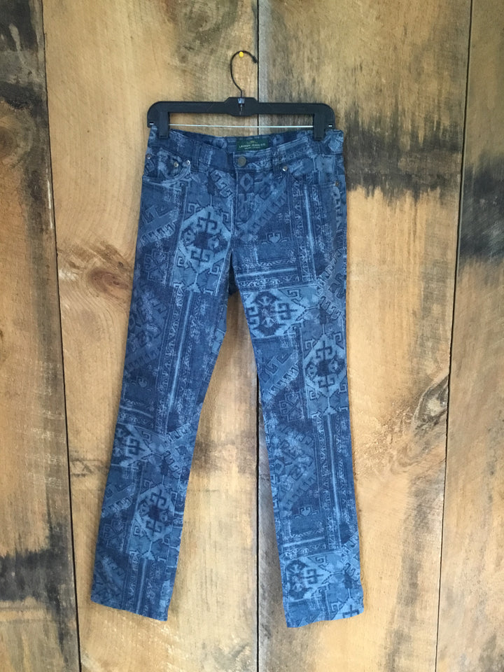 Lauren Jeans Co Southwestern Jeans