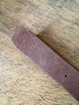 Calvin Klein Studded Leather Belt - Main Image