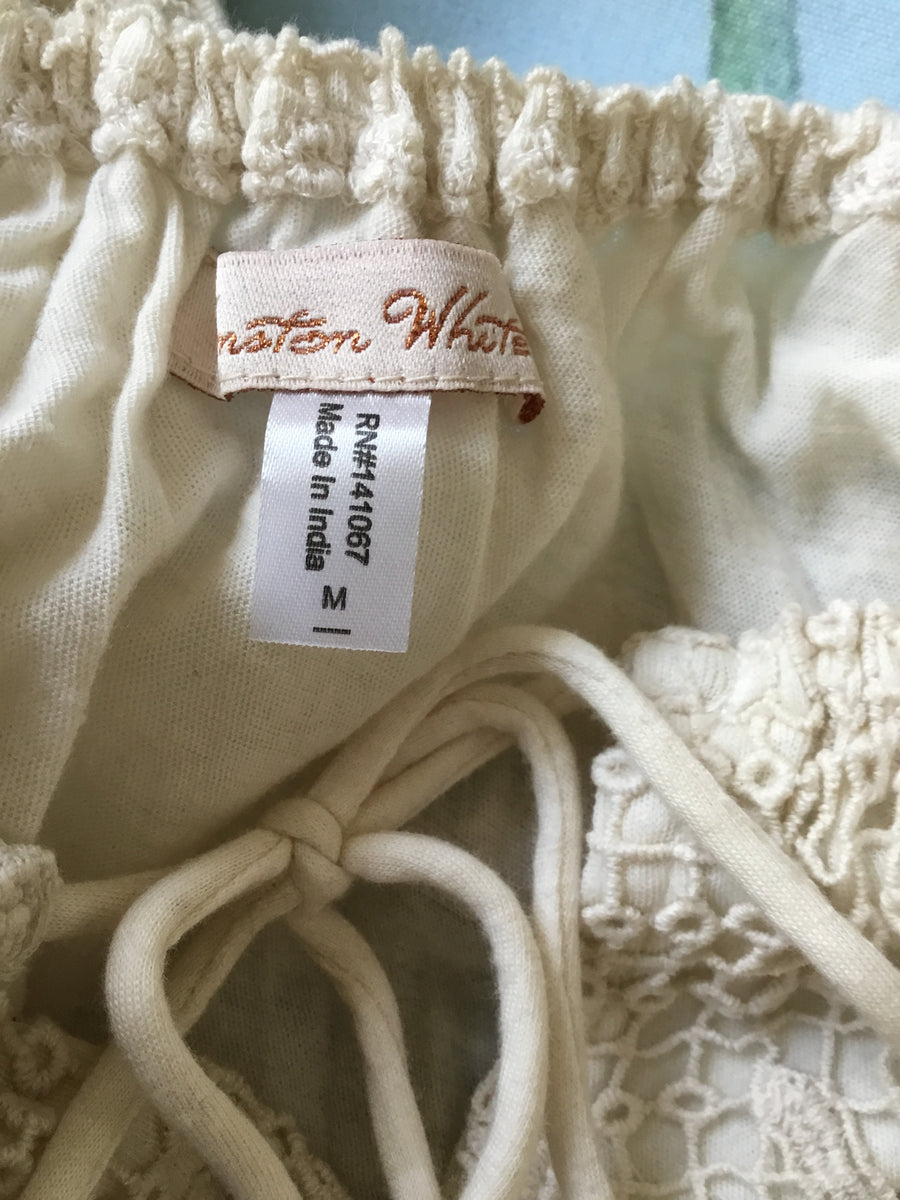 NWT Winston White Crochet Dress