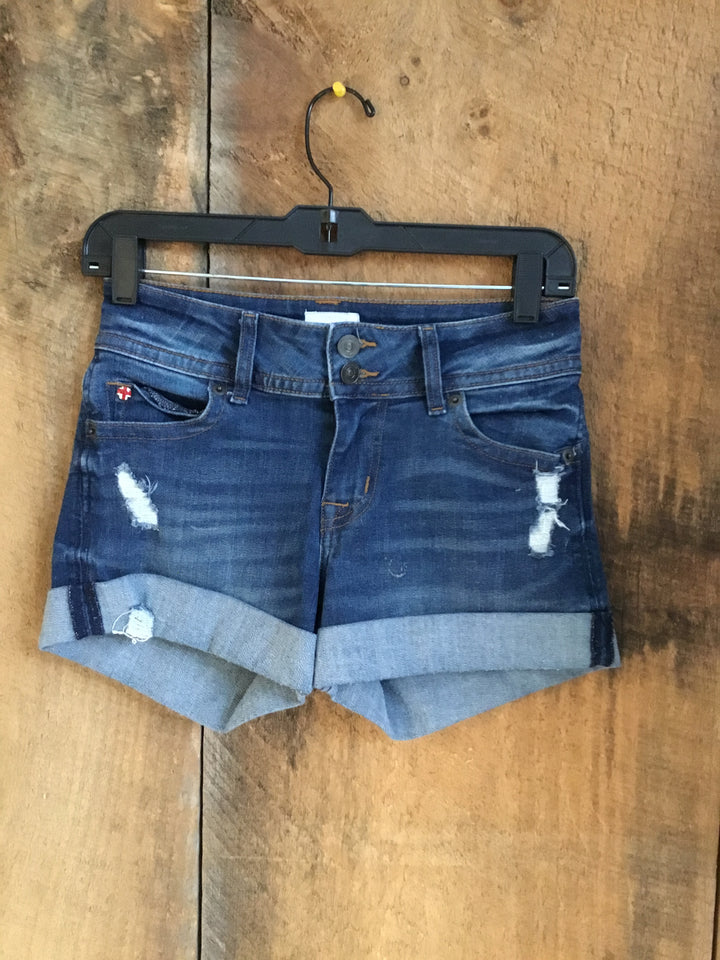 Hudson Ruby Distressed Shorts