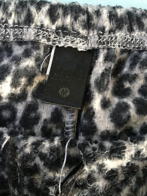 Fuzzy Leopard Print Pajamas