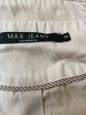 Max Jeans Blush Moto Jacket