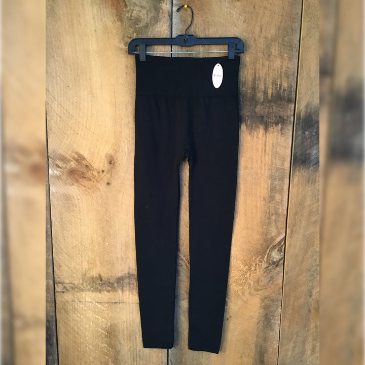 Black Fleece Leggings