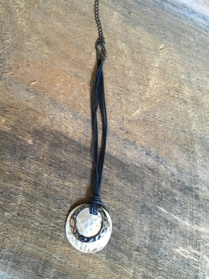 Circular Pendant Necklace