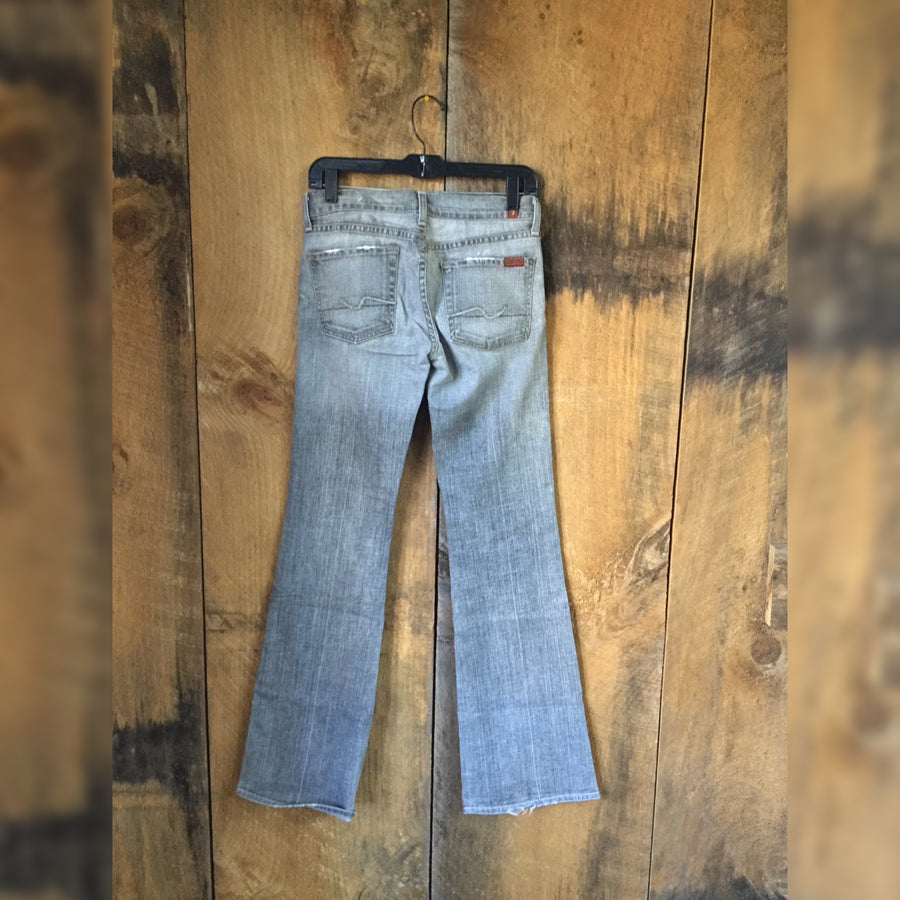 7 For Mankind Gray Jeans