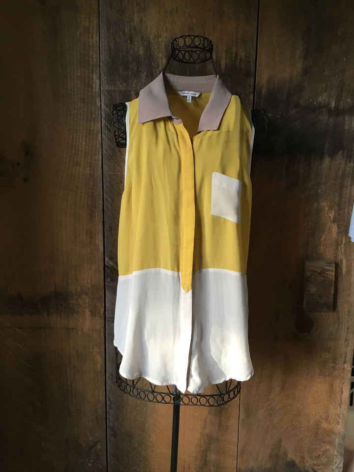 Naked Zebra Sleeveless Top