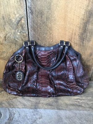 100% Authentic Gucci Python Handbag