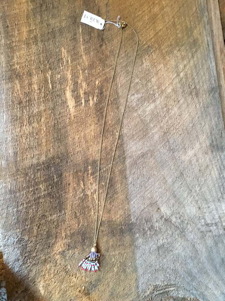 NWT Aztec Tassel Necklace