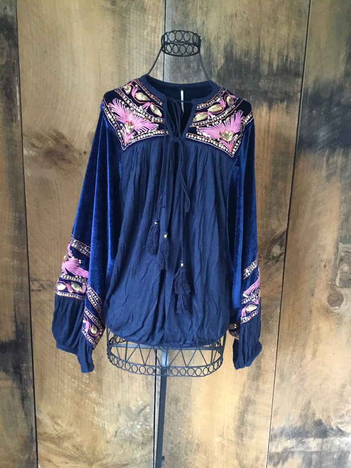 Free People Velvet Tunic