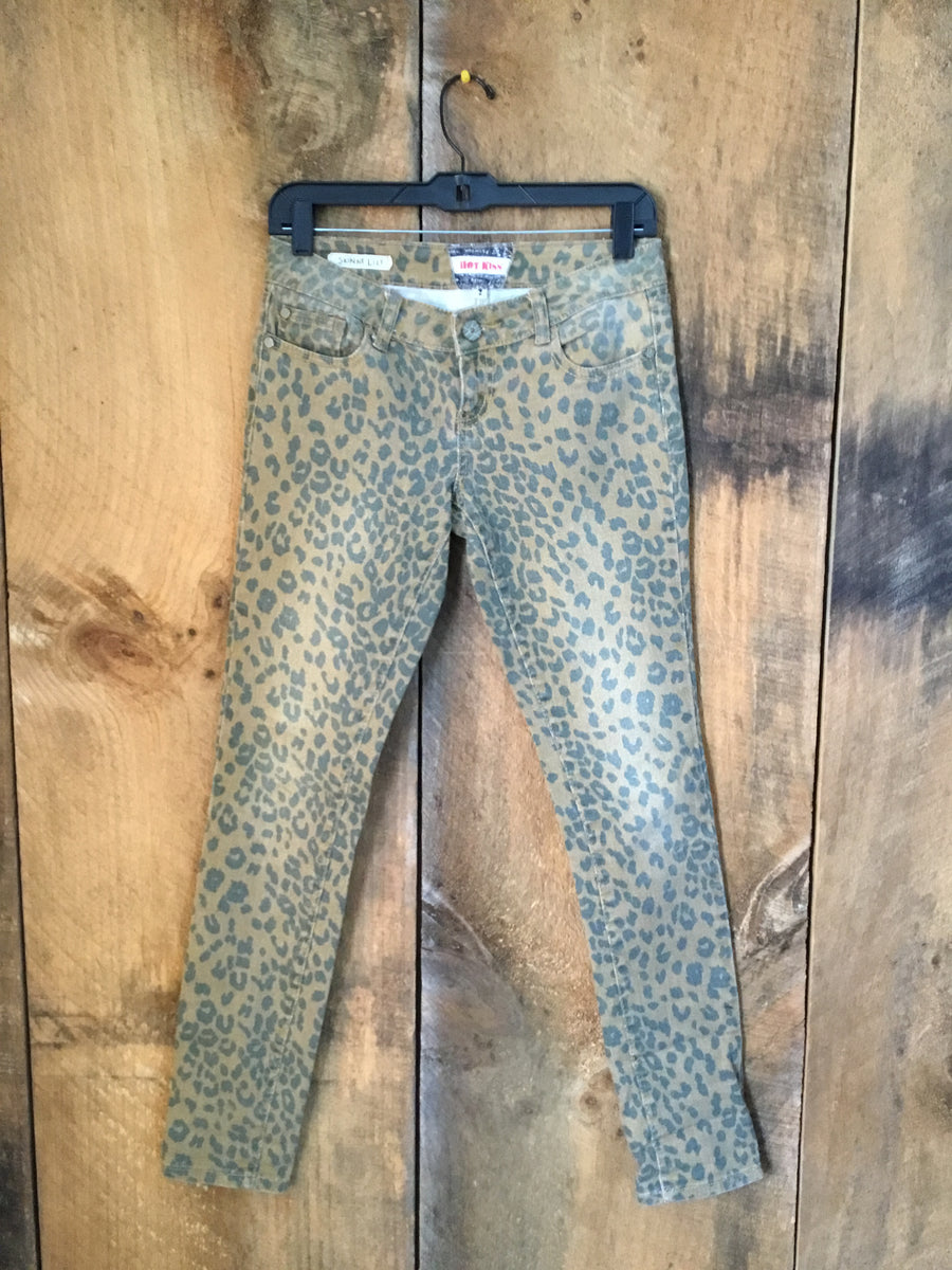 Hot Kiss Leopard Skinny Jeans