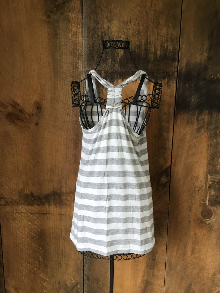 Forever Striped Racerback Tank