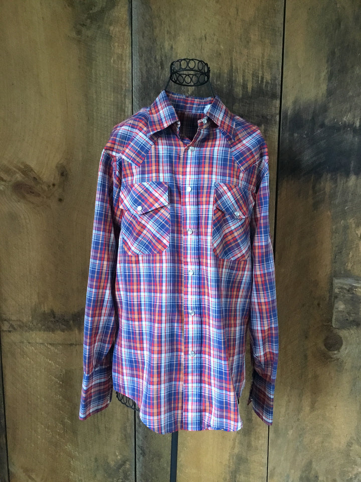 Vintage 70’s Western Button Down Shirt