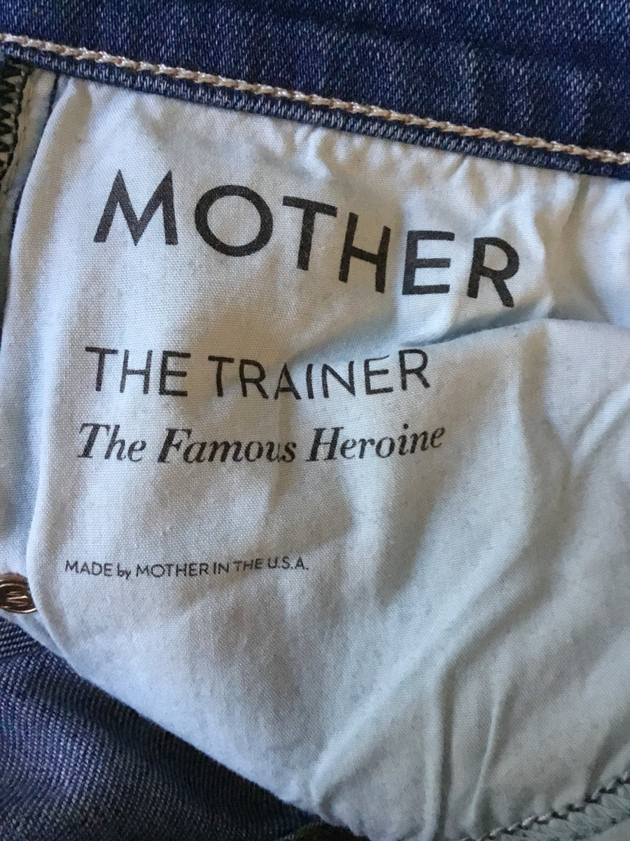 MOTHER Denim Trainer Jeans