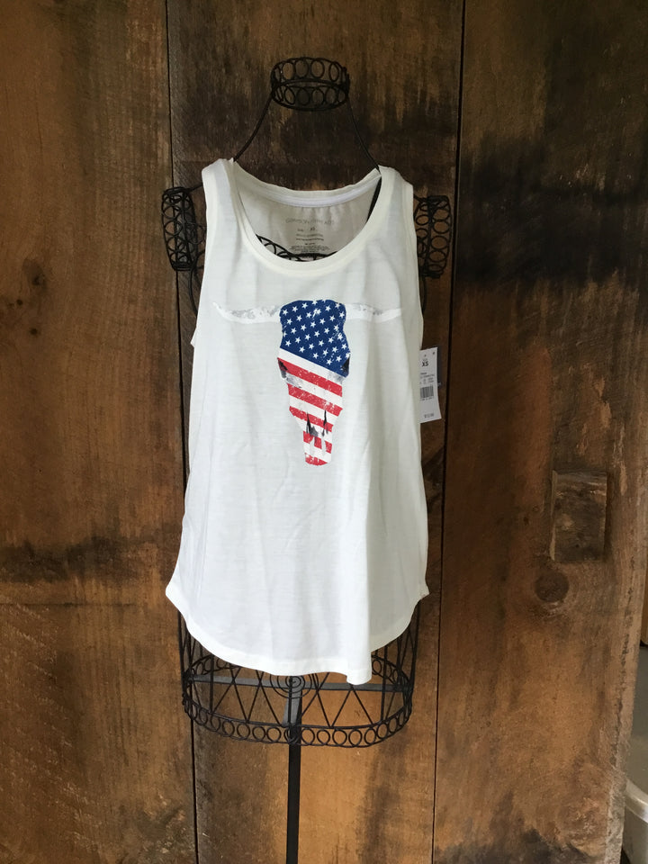 NWT Bullhead Stars & Stripes Top